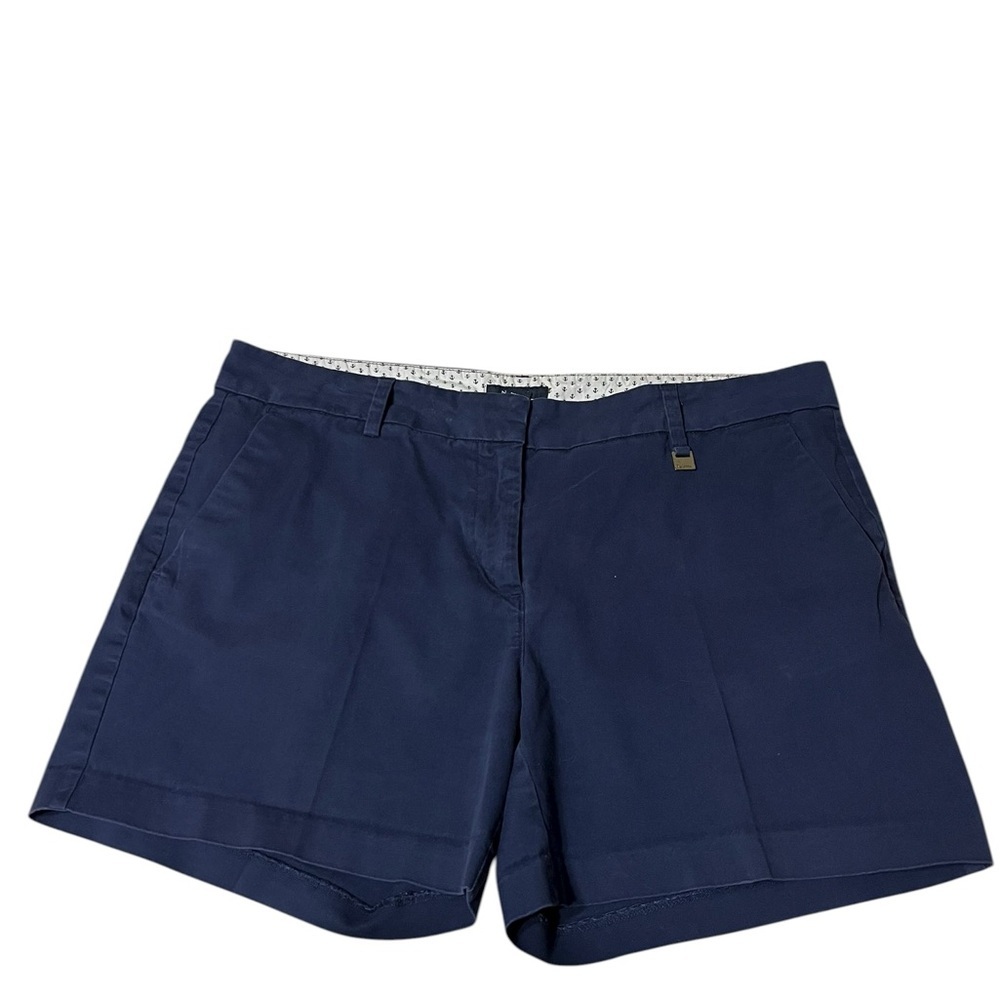 Nautica Women's Navy Chino Shorts Size 12